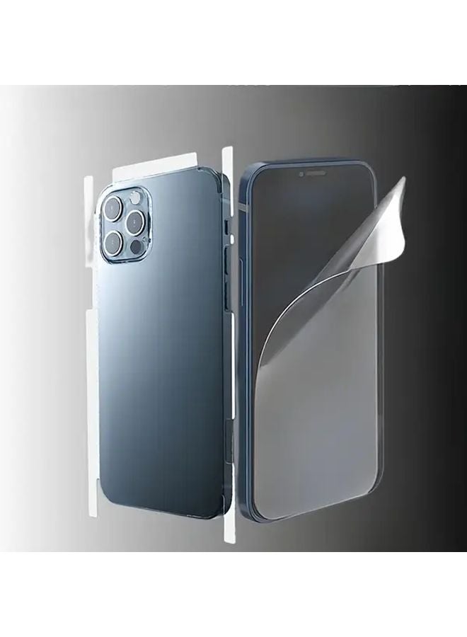 Matte Screen Protector For iPhone 16 Pro 4 In 1 Front And Back Film TPU - Image 4